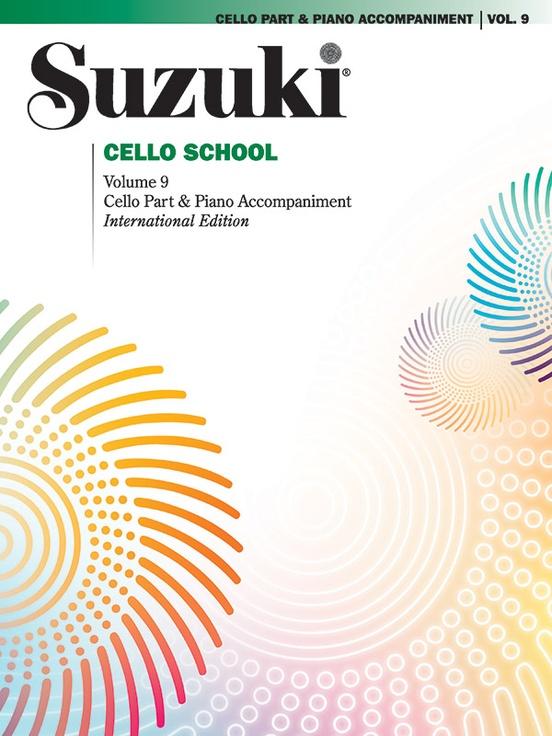 Suzuki Cello School  Vol. 9 Book - Cello & Piano Accompaniment, Alfred Publishing