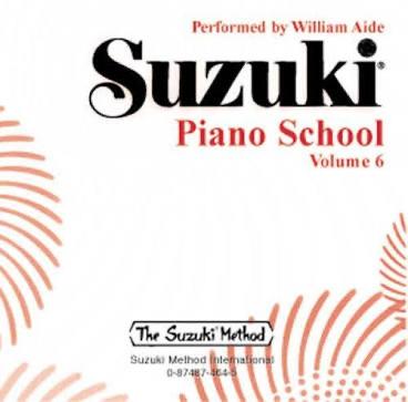 Suzuki Piano School Volume 6 - CD