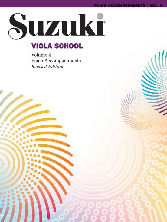 Suzuki Viola School Piano Accompaniment Book 4