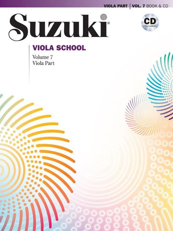 Suzuki Viola School Revised Edition Book 7 & CD