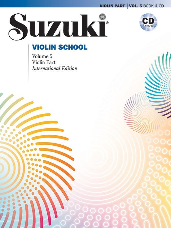 Suzuki Violin School International Edition Book 5 & CD, Alfred Publishing