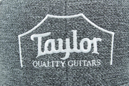 Taylor Crown Logo Flex Fit Cap, Grey, Large/XL