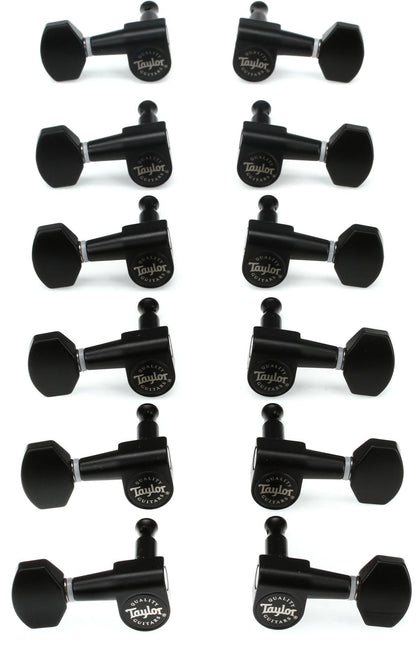 Taylor Guitar Tuners 18:1- 12-String Satin Black