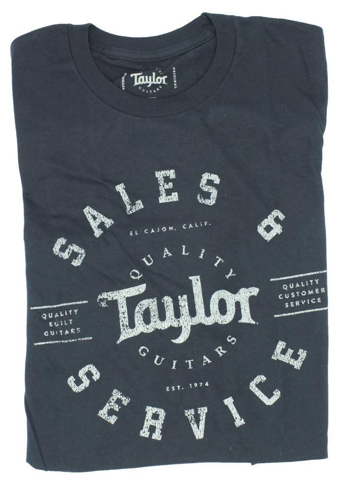 Taylor Mens Shop T Black Small