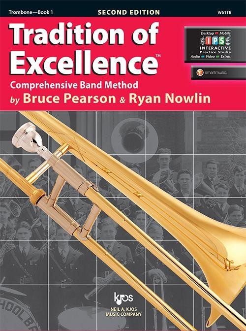 Tradition of Excellence Book 1 Trombone, KJOS Publishing