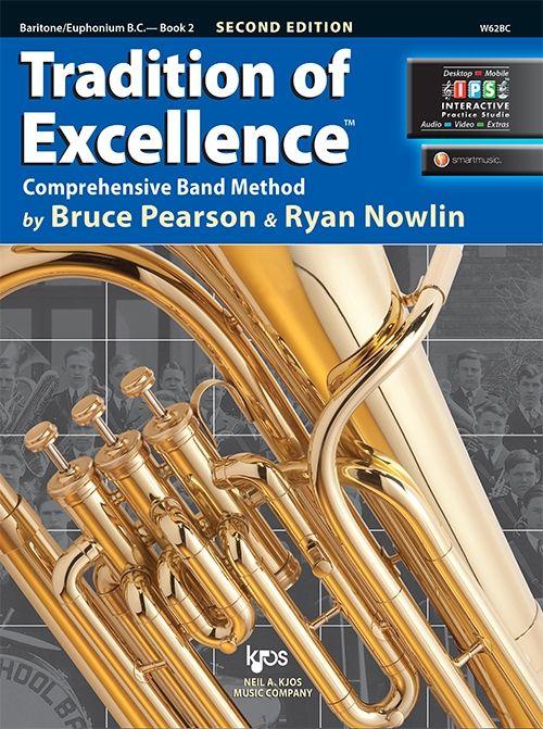 Tradition of Excellence Book 2 Baritone/Euphonium B.C., KJOS Publishing