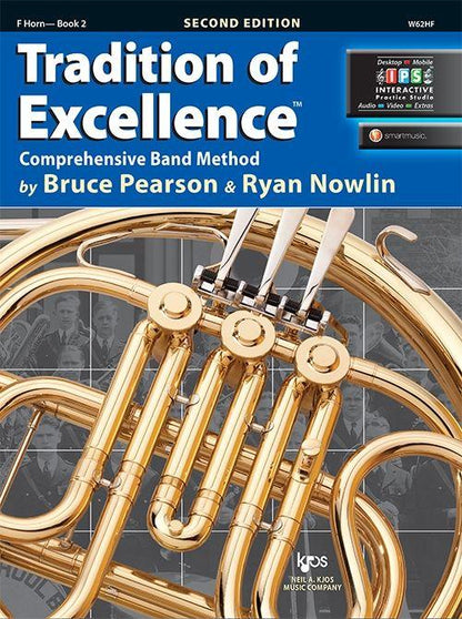 Tradition of Excellence Book 2 French Horn, KJOS Publishing