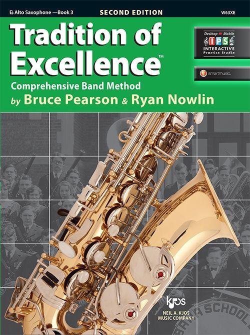 Tradition Of Excellence Book 3 Alto Saxophone, KJOS Publishing