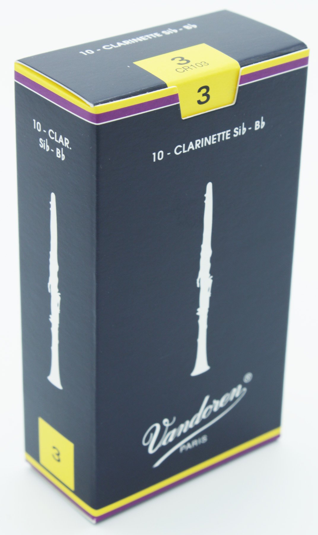 Vandoren CR103 Clarinet Reeds 3.0 10 Box