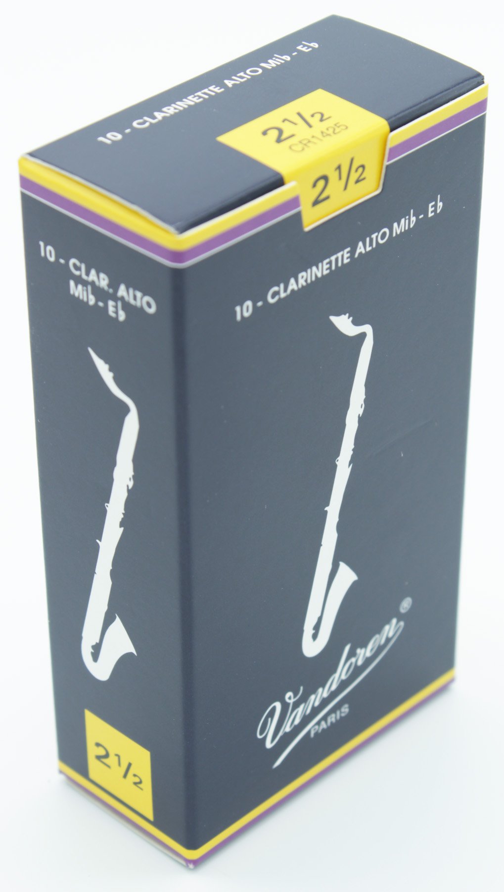 Vandoren CR1425 Alto Clarinet Reeds 2.5 10 Box