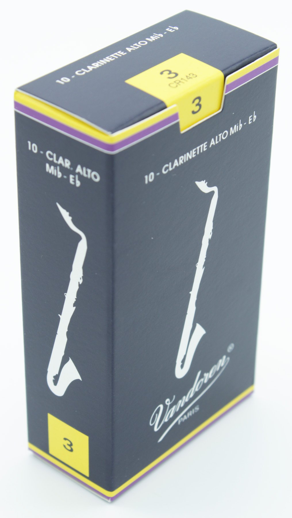 Vandoren CR143 Alto Clarinet Reeds 3.0 10 Box