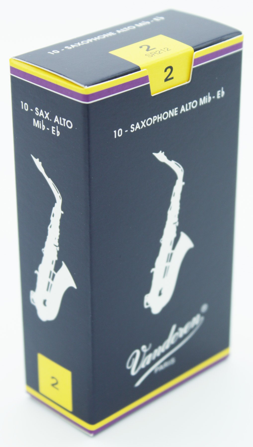 Vandoren SR212 Alto Saxophone Reeds 2.0 10 Box