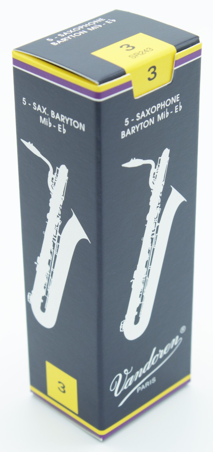 Vandoren SR243 Baritone Saxophone Reeds 3.0 5 Box