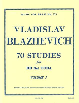 Vladislav Blazhevch 70 Studies for BB flat Tuba Volume I