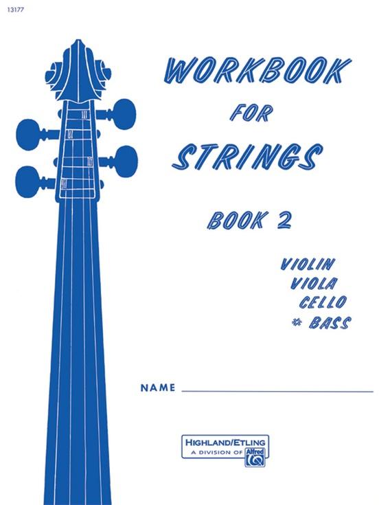 Workbook for Strings: Bass Book 2