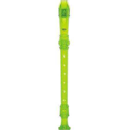 Yamaha 3-Piece Soprano Recorder - Translucent Green (YRS-20BG)