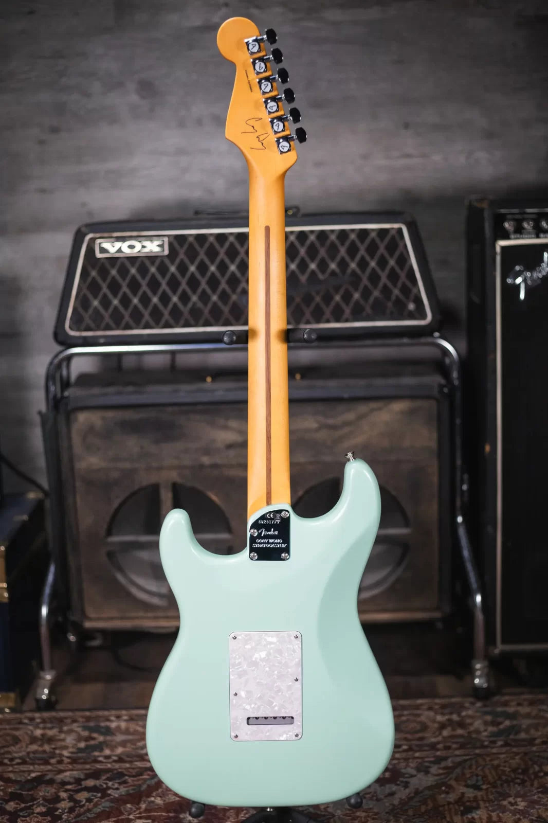 Fender Limited Edition Cory Wong Stratocaster - Surf Green with Deluxe Molded Case - Floor Model