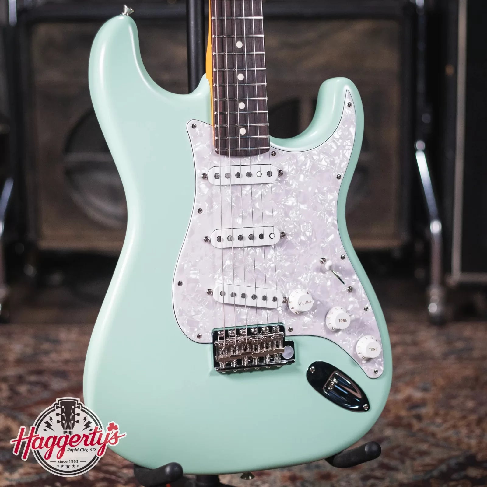 Fender Limited Edition Cory Wong Stratocaster - Surf Green with Deluxe Molded Case - Floor Model