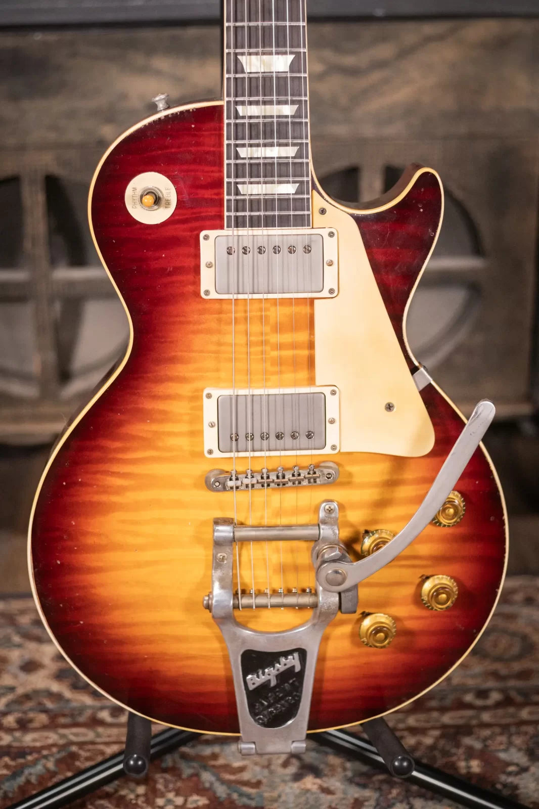 Gibson Custom Shop 1959 Les Paul Standard Reissue Limited Edition Murphy Lab Aged with Brazilian Rosewood - Tom's Tri-Burst with Hardshell Case