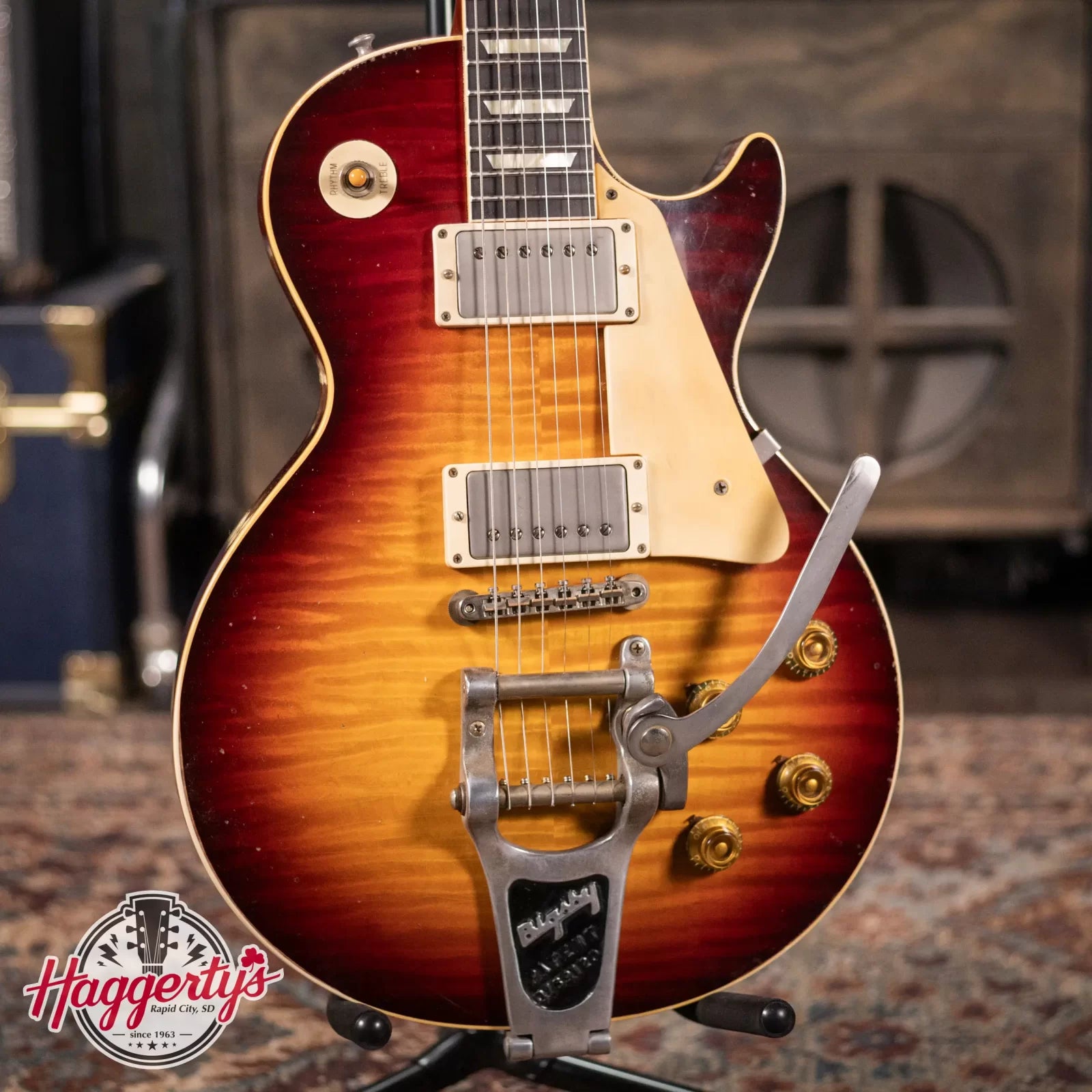 Gibson Custom Shop 1959 Les Paul Standard Reissue Limited Edition Murphy Lab Aged with Brazilian Rosewood - Tom's Tri-Burst with Hardshell Case