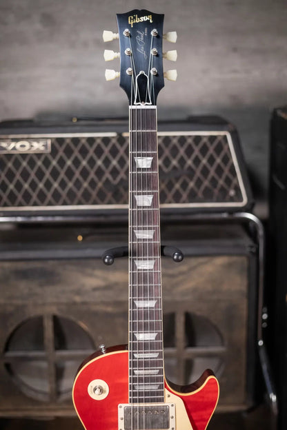 Gibson Custom Shop 1960 Les Paul Standard Murphy Lab Reissue, Ultra Light Aged - Wide Tomato Burst with Hardshell Case - Floor Model