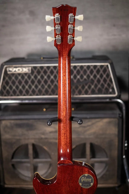 Gibson Custom Shop 1960 Les Paul Standard Murphy Lab Reissue, Ultra Light Aged - Wide Tomato Burst with Hardshell Case - Floor Model