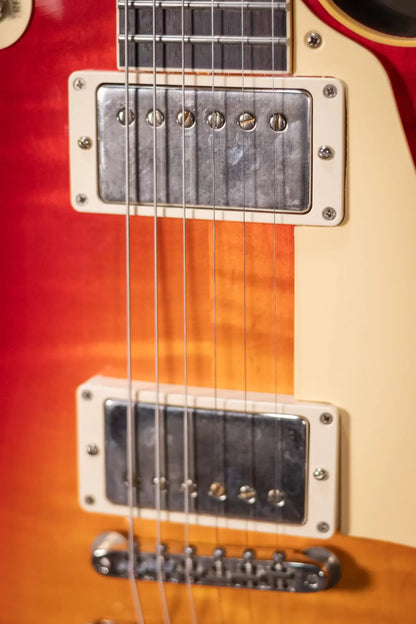 Gibson Custom Shop 1960 Les Paul Standard Murphy Lab Reissue, Ultra Light Aged - Wide Tomato Burst with Hardshell Case - Floor Model