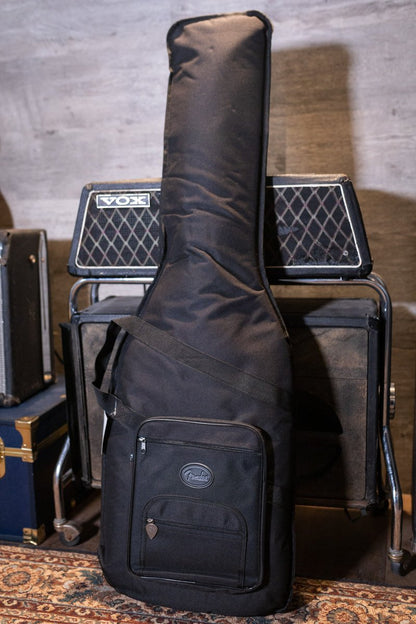 Fender Gold Foil Jazz Bass, Ebony Fingerboard, 2-Color Sunburst - Deluxe Gig Bag - Floor Model Demo