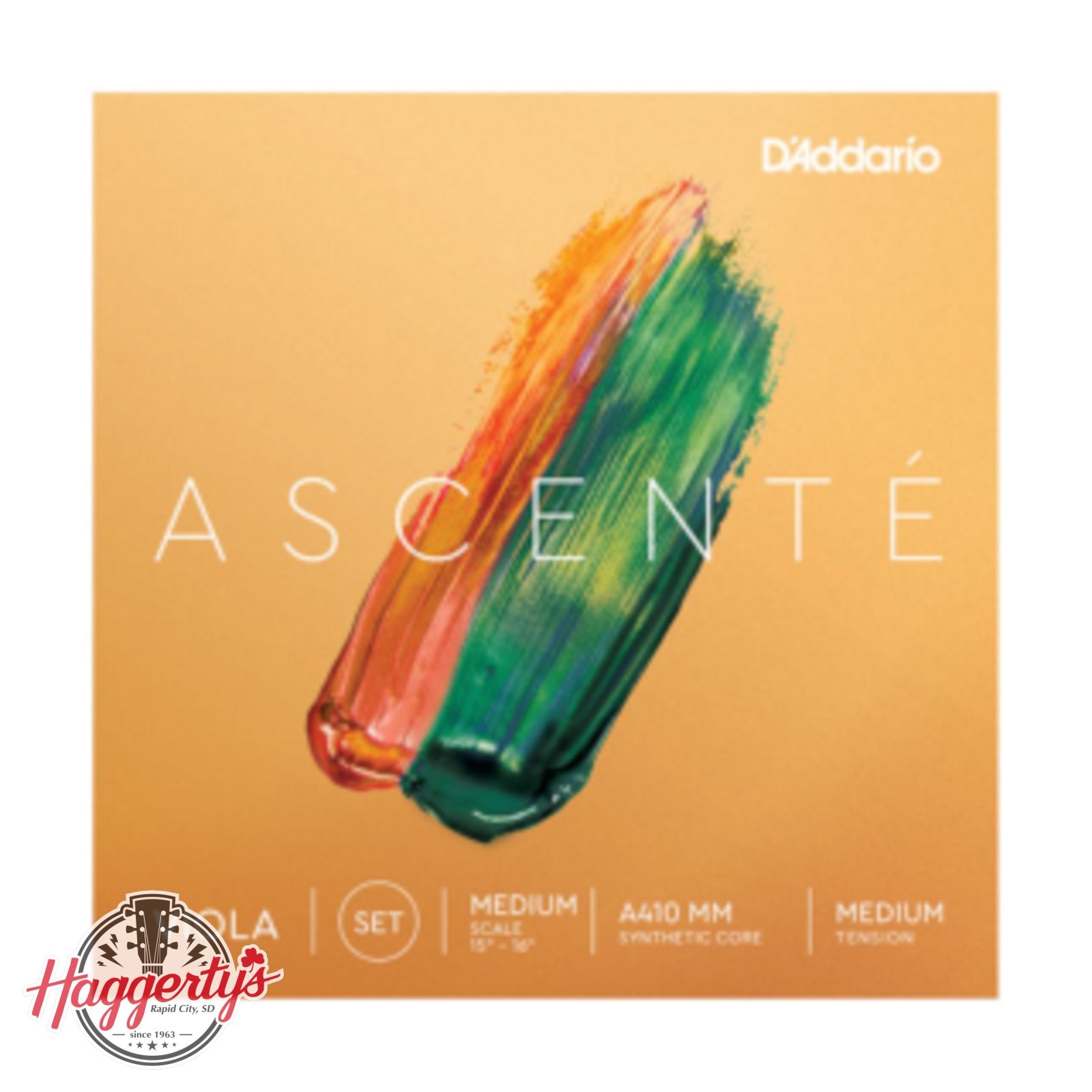 D'Addario Ascente Viola Strings Medium