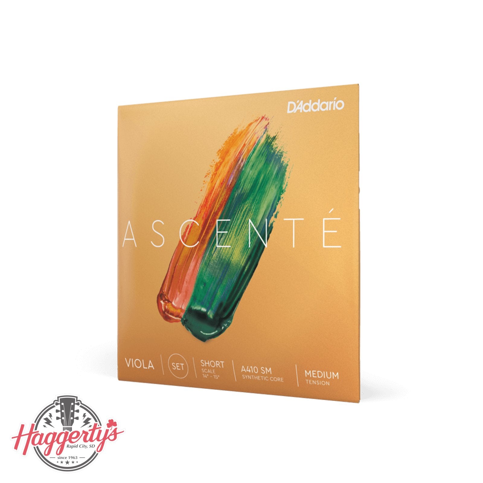 D'Addario Ascente Viola Strings Short