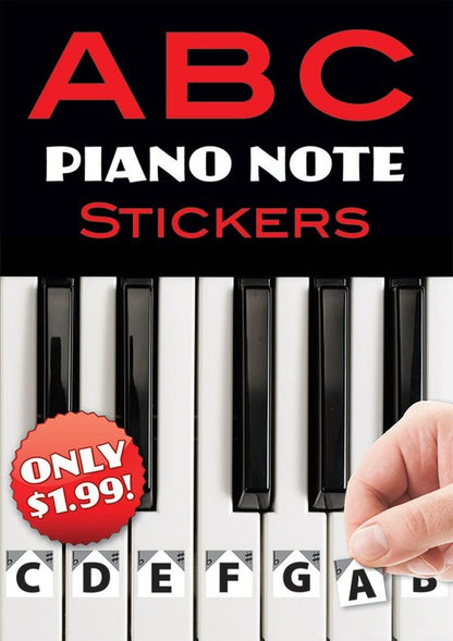 ABC Piano Note Stickers, Alfred Publishing