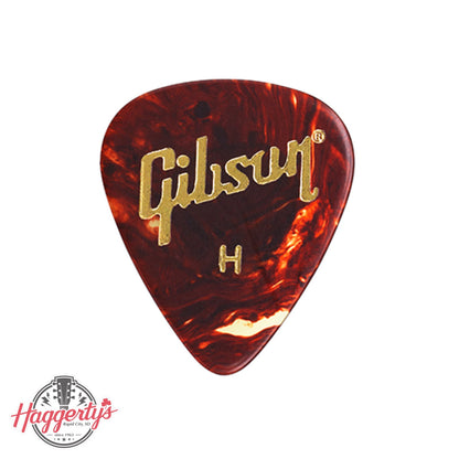 Gibson Tortoise Shell Guitar Picks 12-Pack Heavy