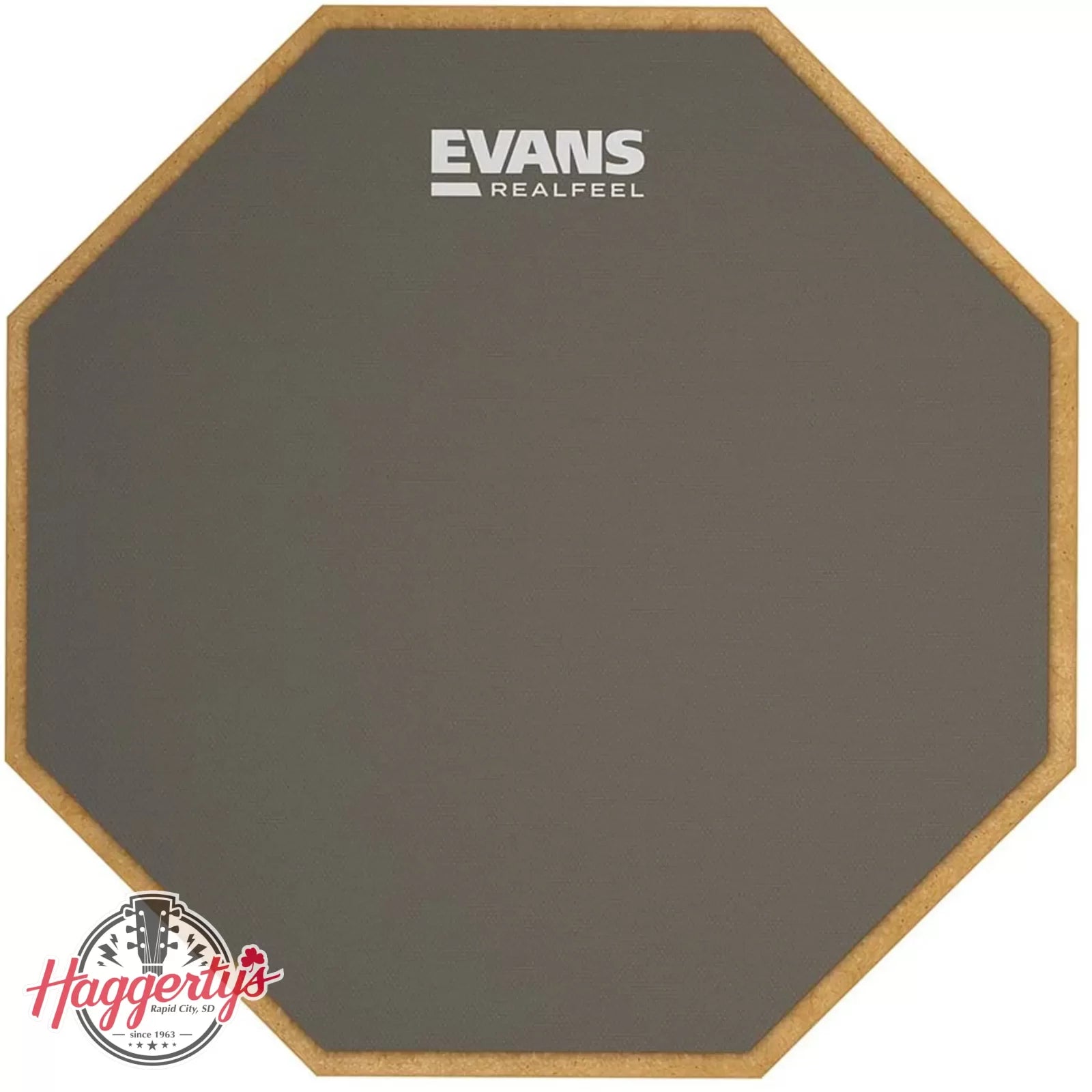 Evans Real Feel Practice Drum Pad 7 Inch