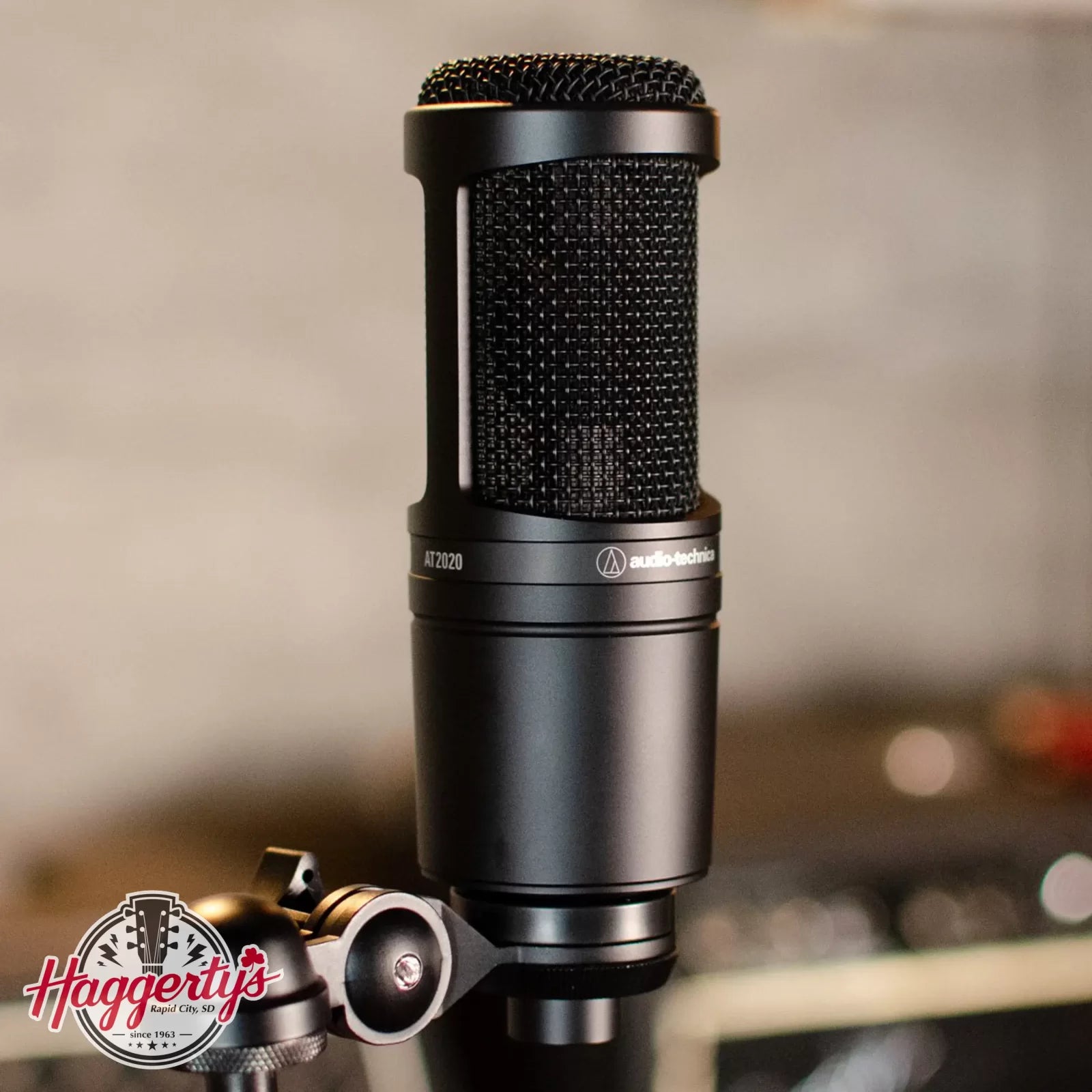 Audio-Technica AT2020 Side-Address Cardioid Condenser Microphone