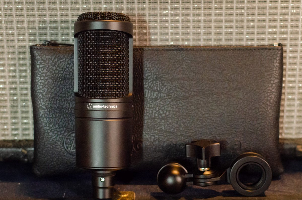 AUDIO TECHNICA AT2020 SIDE ADDRESS CARDIOID CONDENSER MICROPHONE haggertys 5