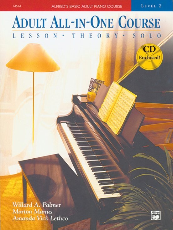 Alfred's Basic Adult Piano Course, All-In-One, Level 2 with CD, Alfred Publishing
