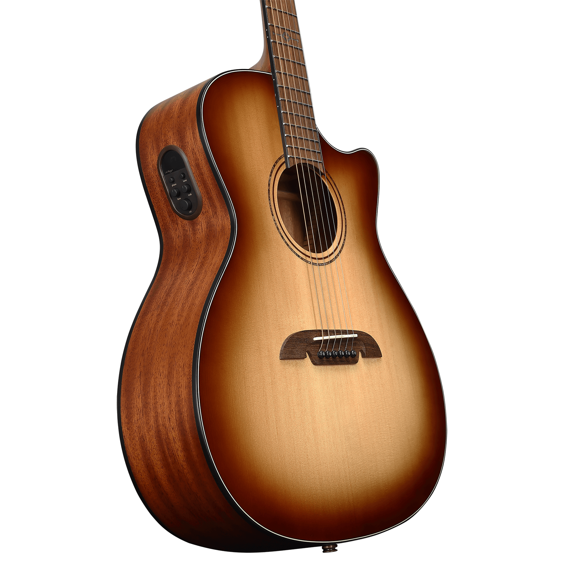 Alvarez AG60ce Performer Artist Grand Auditorium Acoustic/Electric Guitar - Shadowburst