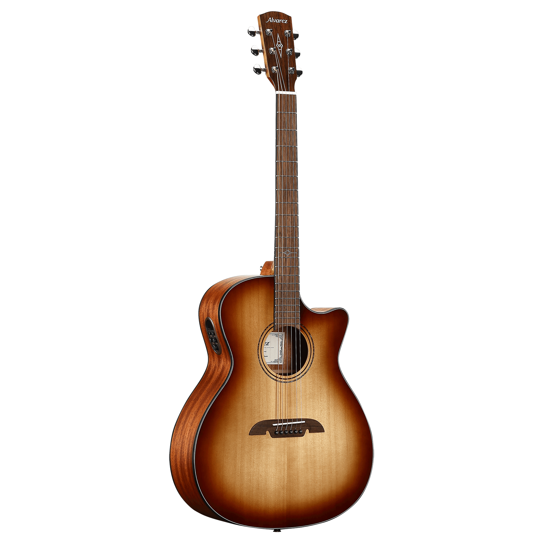 Alvarez AG60ce Performer Artist Grand Auditorium Acoustic/Electric Guitar - Shadowburst