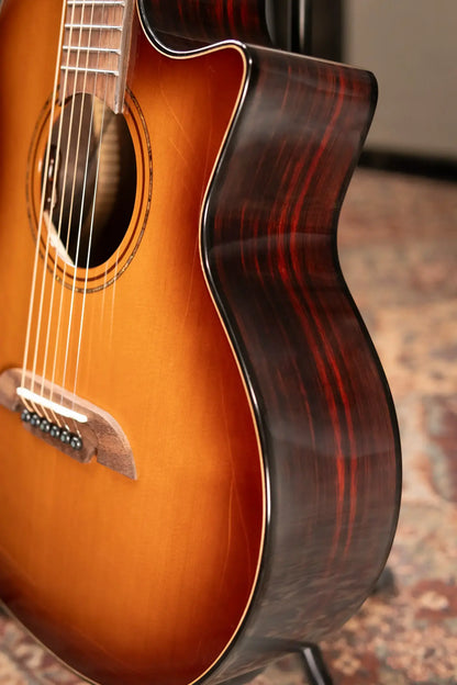 Alvarez Artist Elite Acoustic Electric Little Jumbo Travel Guitar - Shadowburst with Gig Bag - Used