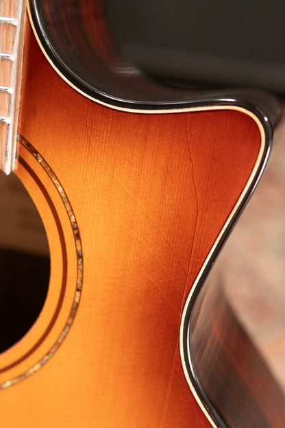 Alvarez Artist Elite Acoustic Electric Little Jumbo Travel Guitar - Shadowburst with Gig Bag - Used