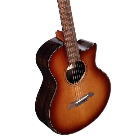 Alvarez Artist Elite Acoustic Electric Little Jumbo Travel Guitar with Gig Bag