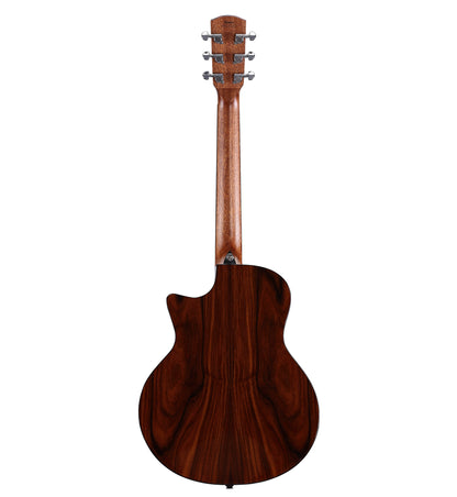 Alvarez Artist Elite Little Jumbo Travel Acoustic/Electric Guitar - Shadowburst with Gig Bag