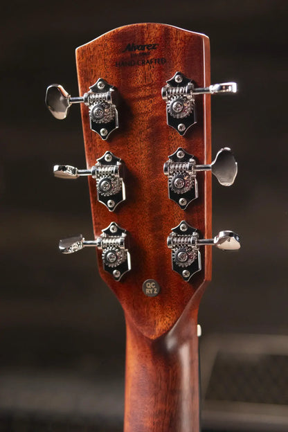 Alvarez LF70e Laureate Folk/OM Acoustic/Electric Guitar - Daybreak with Softshell Case