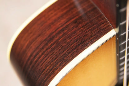 Alvarez LF70e Laureate Folk/OM Acoustic/Electric Guitar - Daybreak with Softshell Case