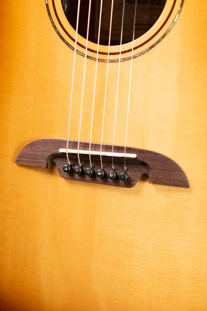 Alvarez Masterworks MD60ce Dreadnought Acoustic/Electric Guitar - Shadowburst with Hardshell Case - Demo