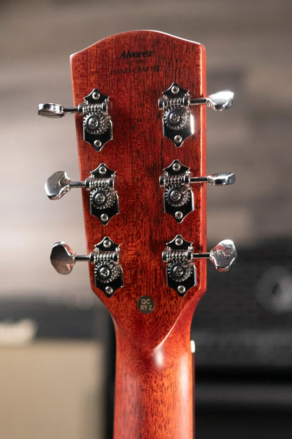 Alvarez Masterworks MF60ce Folk/OM Acoustic/Electric Guitar - Shadowburst with Hardshell Case