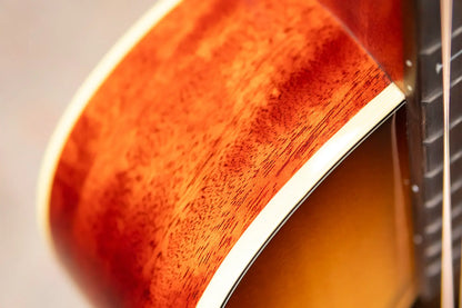 Alvarez Masterworks MP60e Parlor Acoustic/Electric Guitar - Shadowburst with Hardshell Case