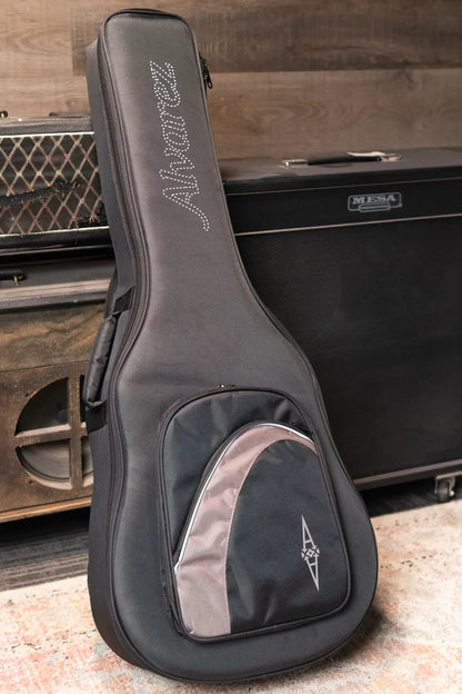 Alvarez Masterworks MP60e Parlor Acoustic/Electric Guitar - Shadowburst with Hardshell Case