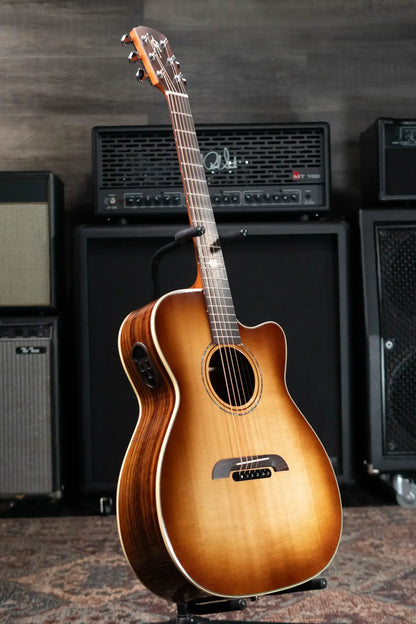 Alvarez Yairi FY70ce Acoustic/Electric Guitar - Shadowburst with Hardshell Case