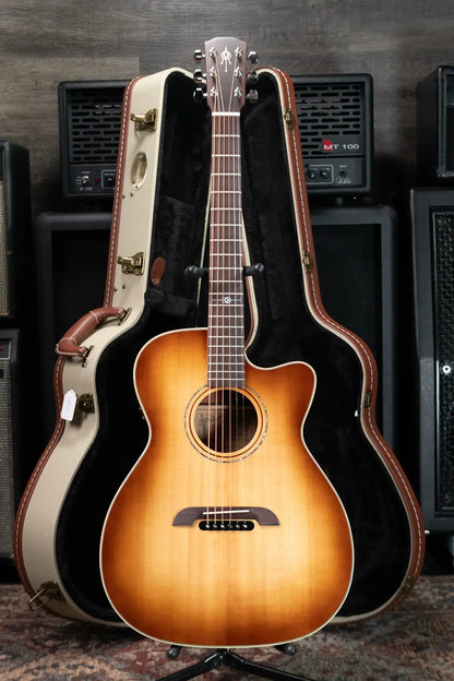 Alvarez Yairi FY70ce Acoustic/Electric Guitar - Shadowburst with Hardshell Case